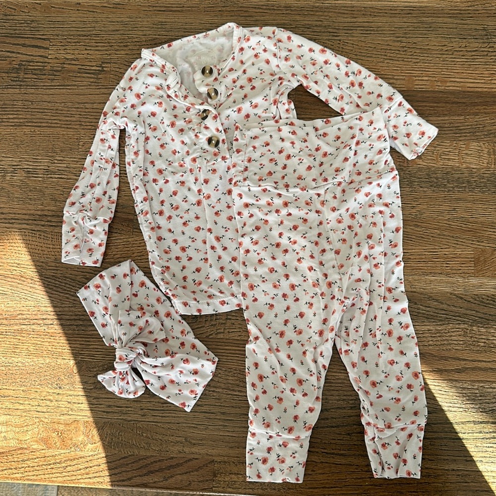 Lou Lou & Company - pant, top and headband set